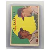 Hank Aaron and Ed Mathews 1959 Topps