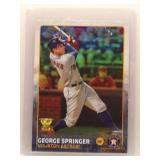 George Springer 2015 Topps Foil Rookie Cup