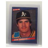 Jose Canseco 1986 Donruss Rookie