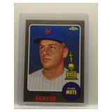 Tom Seaver 2017 Topps Chrome All-Rookie Cup 1968