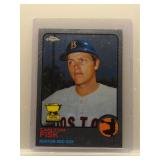Carlton Fisk 2017 Topps Chrome All-Rookie Cup 1973