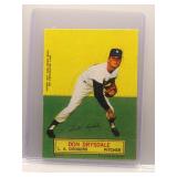 Don Drysdale promo reprint 1964 Topps Stand-Up