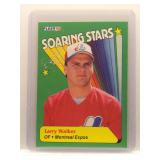 Larry Walker 1990 Fleer Soaring Stars Rookie