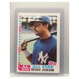 Reggie Jackson 1982 Topps All-Star