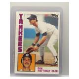 Don Mattingly 1984 Topps Rookie