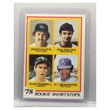 Paul Molitor and Alan Trammell 1978 Topps Rookies