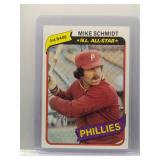 Mike Schmidt 1980 Topps All-Star