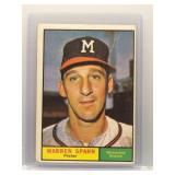Warren Spahn 1961 Topps