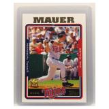Joe Mauer 2005 Topps Rookie Cup