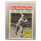 Rogers Hornsby 1976 Topps All-Stars