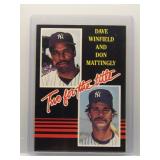 Dave Winfield and Don Mattingly 1985 Donruss