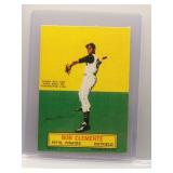 Roberto Clemente promo reprint 1964 Topps Stand-Up