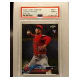 Shohei 2018 Topps Chrome Update Rookie PSA 8