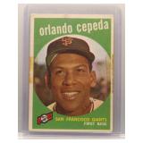 Orlando Cepeda 1959 Topps *tape
