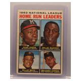 Hank Aaron, Willie Mays *4 HoF* 1964 Topps