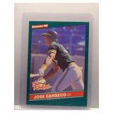 Jose Canseco 1986 Donruss The Rookies