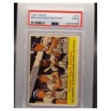 Hank Aaron and Ed Mathews 1958 Topps PSA 2