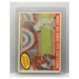 Mickey Mantle 1959 Topps Baseball Thrills