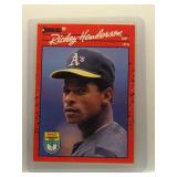 Rickey Henderson 1990 Donruss Learning Series SP