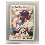 Willie McCovey 1978 Topps Record-Breaker
