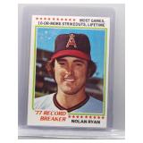 Nolan Ryan 1978 Topps Record-Breaker