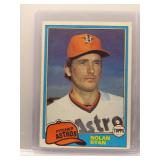 Nolan Ryan 1981 Topps Rookie
