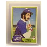 Harold Baines 1981 Topps Rookie