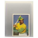 Rickey Henderson 1981 Topps Sticker