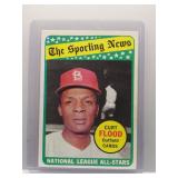Curt Flood 1969 Topps All-Star