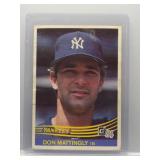 Don Mattingly 1984 Donruss Rookie