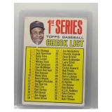 Frank Robinson 1967 Topps Checklist