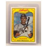 Reggie Jackson 1981 Kellogg's