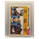 Tim Raines 1981 Topps Rookie