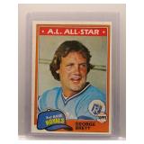 George Brett 1981 Topps All-Star