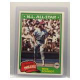 Mike Schmidt 1981 Topps All-Star