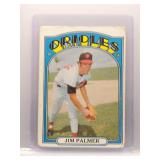 Jim Palmer 1972 Topps