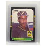 Barry Bonds 1987 Donruss Rookie