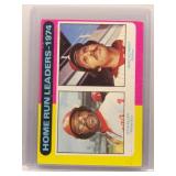 Dick Allen and Mike Schmidt 1975 Topps Leaders