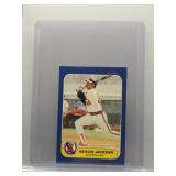 Reggie Jackson 1986 Fleer Mini