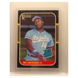 Bo Jackson 1987 Donruss Rookie