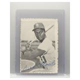 Curt Flood 1969 Topps Deckle