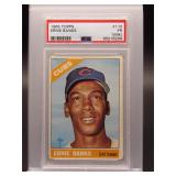 Ernie Banks 1966 Topps PSA 1 MK
