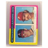 Nolan Ryan and Steve Carlton 1975 Topps