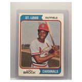 Lou Brock 1974 Topps