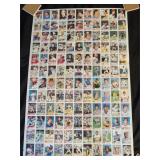 1982 Topps uncut sheet 12 HoF w/ Ryan, Dawson...