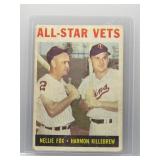 Harmon Killebrew and Nellie Fox 1964 Topps...