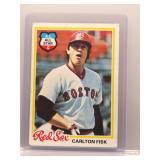 Carlton Fisk 1978 Topps All-Star