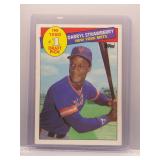 Darryl Strawberry 1985 Topps #1 Draft Pick