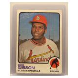 Bob Gibson 1973 Topps