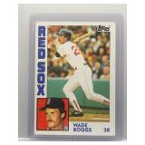 Wade Boggs 1984 Topps
